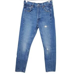 Levi's Altered 501 Skinny W25 L28 Button Fly EUC